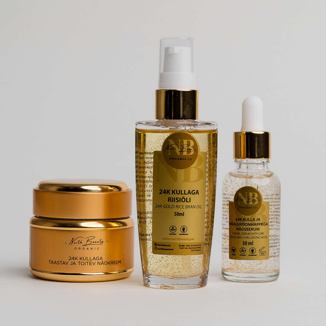 Restoring and Nourishing Face Cream with 24K Gold, 50ml - Image 2