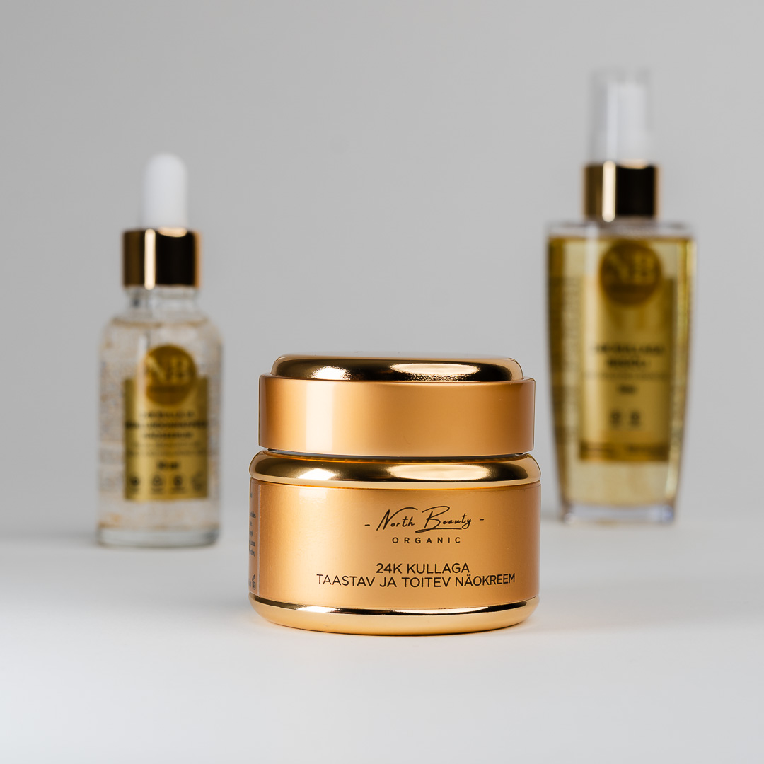 Restoring and Nourishing Face Cream with 24K Gold, 50ml - Image 3